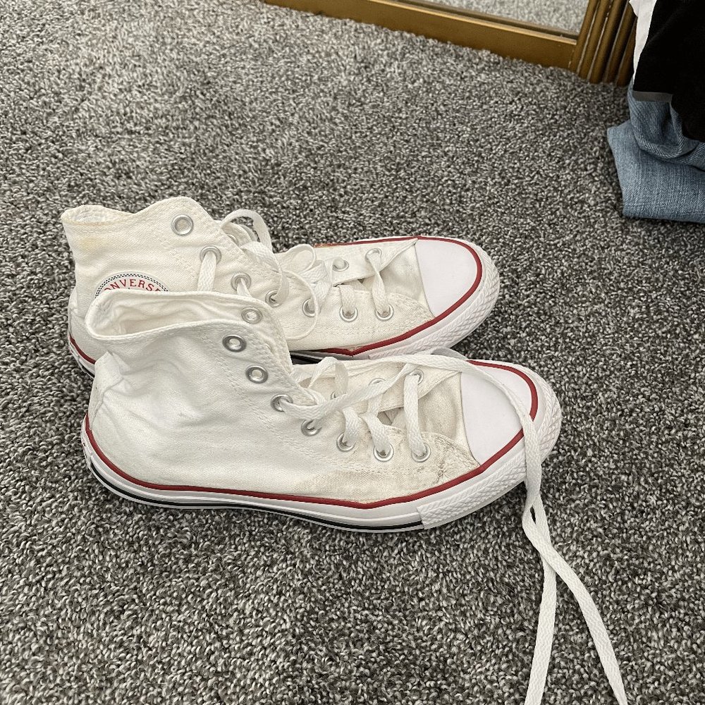 White Converse
